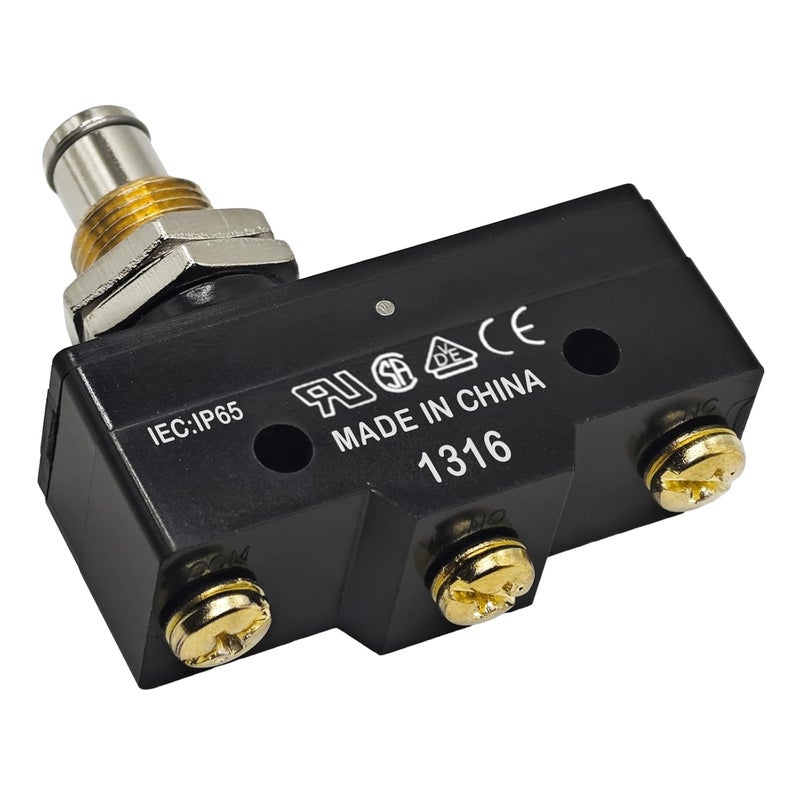 Formiden BE-2RQ1-A4 Plunger Micro Switch (Pack of 2) – 25A SPDT Limit Switch for Car Lift Power Units - Replacement for Honeywell BE2RQ1A4, Benwil 300282, Rotary Lift P461-2 - Image 5